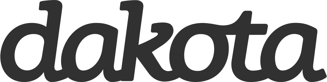 Logo da marca Dakota em cor preta