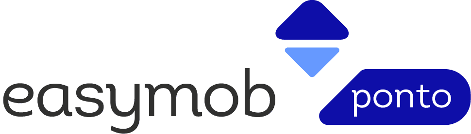 Logomarca do easymob ponto