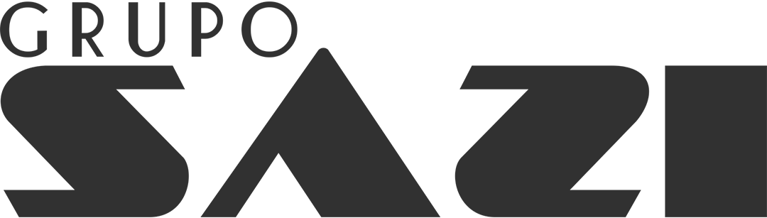 Logo da marca Sazi em cor preta