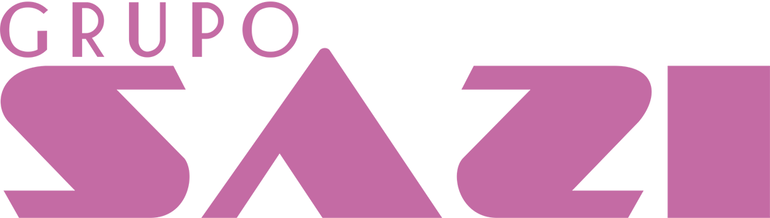 Logo da marca Sazi em cor rosa