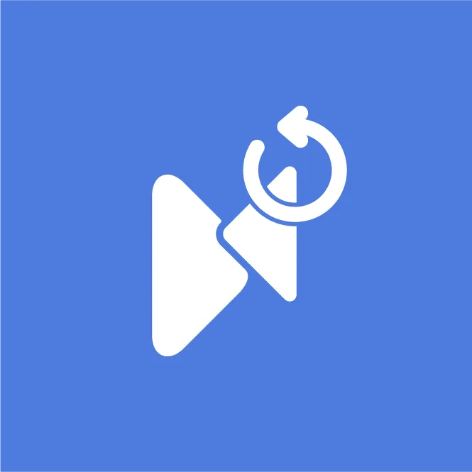 Logo do Metadados 360 em cor branca e fundo azul