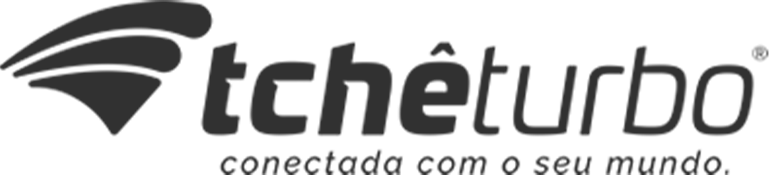 Logo da marca Tche Turbo em cor preta