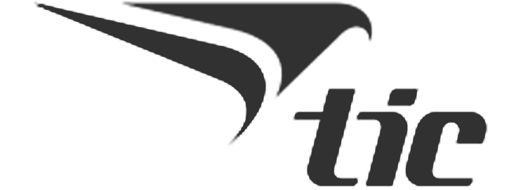 Logo da marca TIC em cor preta