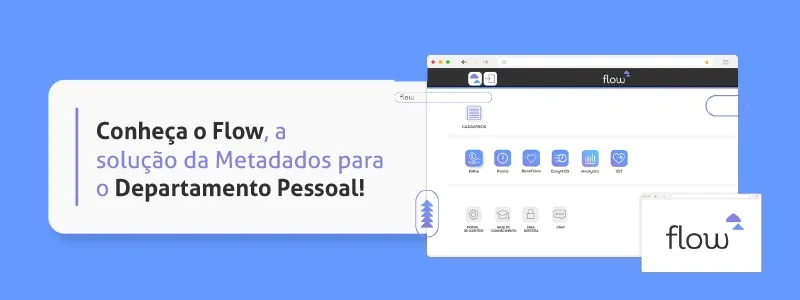 Banner do Produto Flow, da Metadados