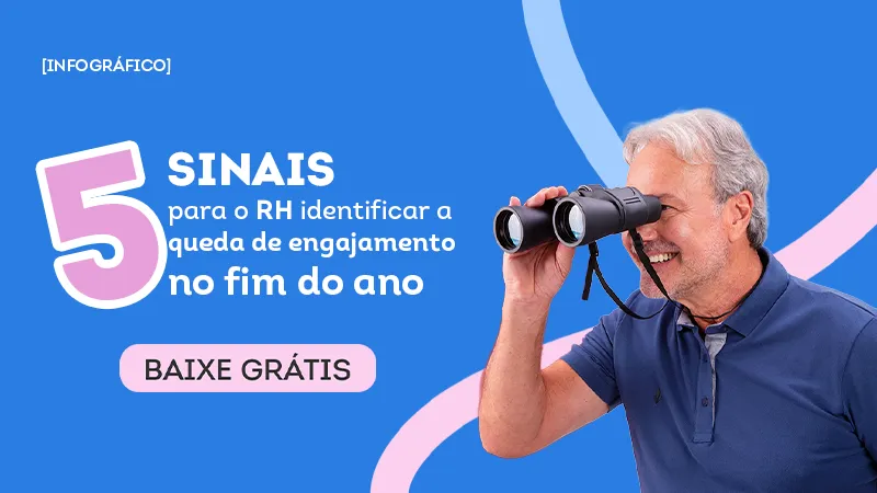 Queda de engajamento e Team Building: baixe infográfico com 5 sinais