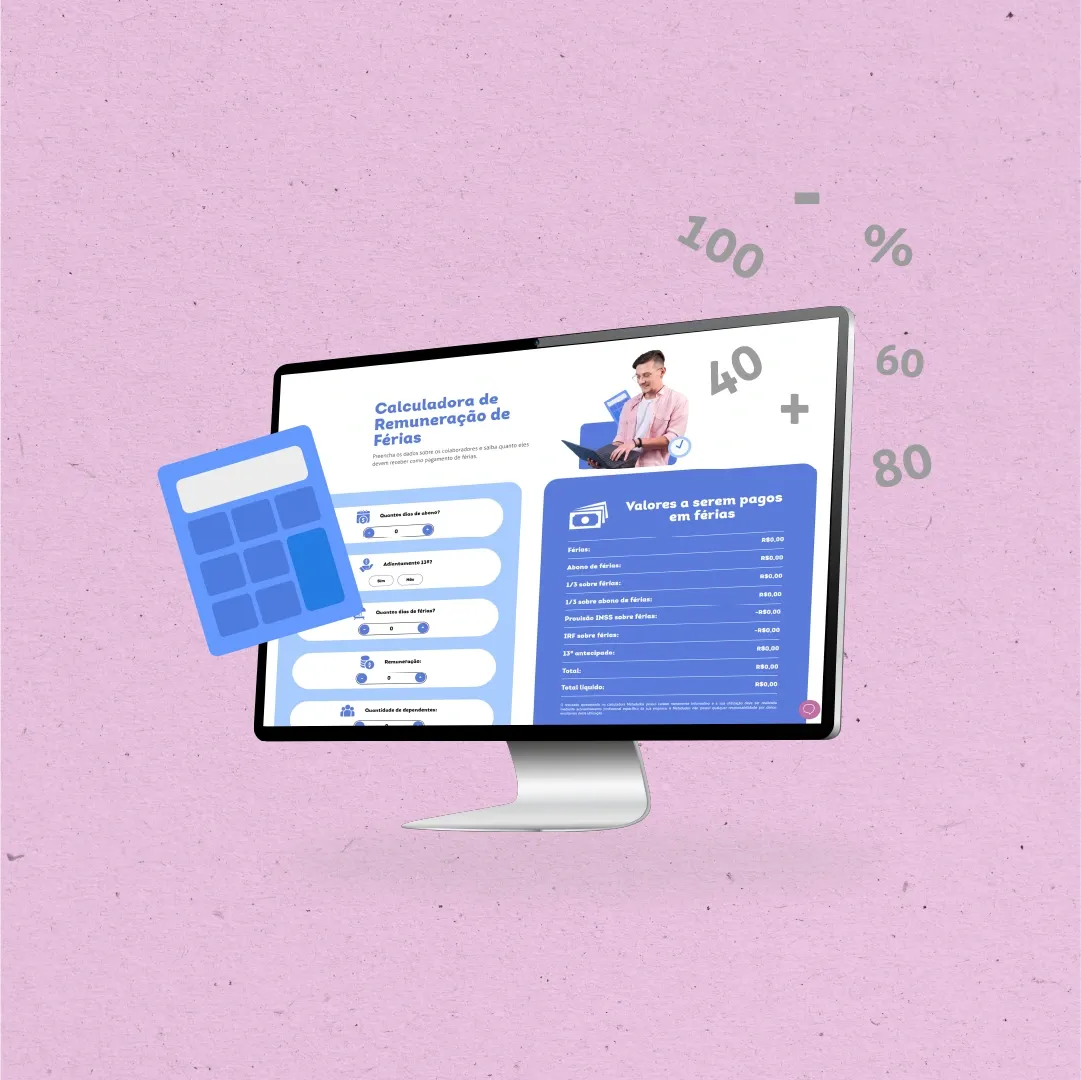 [CALCULADORA] Calculadora de Remuneração de Férias