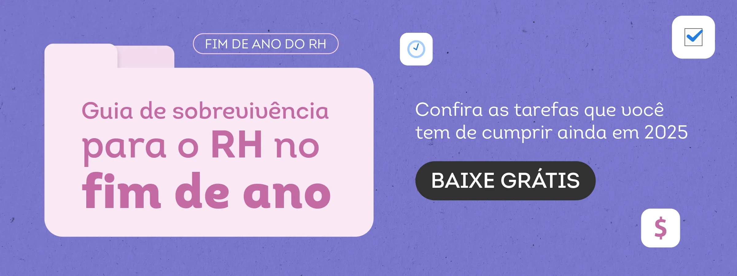 ebook para guia de sobrevivência para o RH no fim de ano!