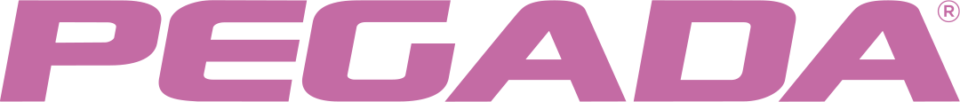 Logo da marca Pegada em cor rosa