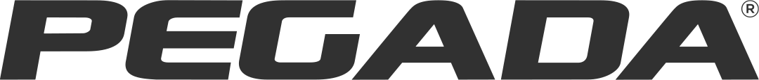 Logo da marca Pegada em cor preta